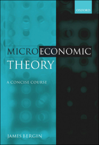 Imagen de portada: Microeconomic Theory 9780199280292
