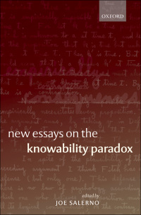 Imagen de portada: New Essays on the Knowability Paradox 1st edition 9780199285495