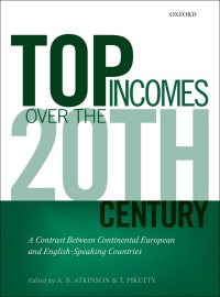 صورة الغلاف: Top Incomes Over the Twentieth Century 1st edition 9780198727750