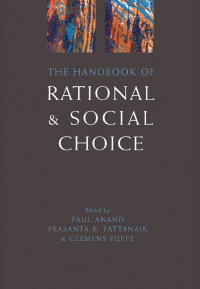 Imagen de portada: The Handbook of Rational and Social Choice 1st edition 9780199290420