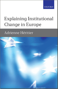 Imagen de portada: Explaining Institutional Change in Europe 9780199298129