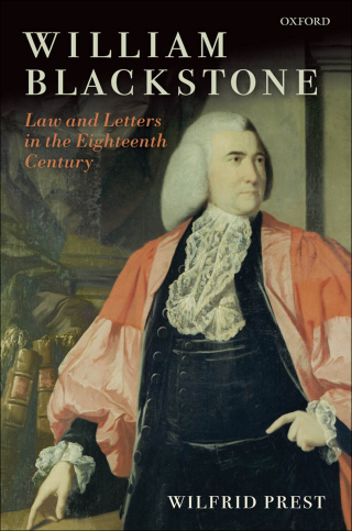 Imagen de portada: William Blackstone 9780199652013