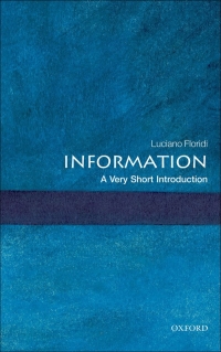 Cover image: Information: A Very Short Introduction 9780191572982