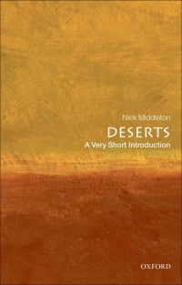 Cover image: Deserts: A Very Short Introduction 9780199564309