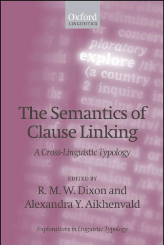 صورة الغلاف: The Semantics of Clause Linking 1st edition 9780199567225