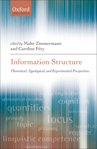 Imagen de portada: Information Structure 1st edition 9780199570959