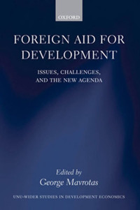 Imagen de portada: Foreign Aid for Development 1st edition 9780199580934