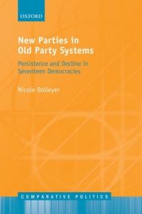 Imagen de portada: New Parties in Old Party Systems 9780199646067