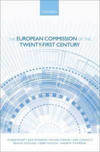 Omslagafbeelding: The European Commission of the Twenty-First Century 9780199599523