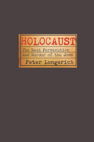Imagen de portada: Holocaust 9780192804365