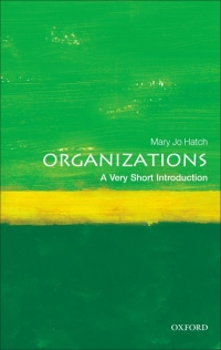 Cover image: Organizations: A Very Short Introduction 9780199584536