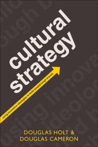 Cover image: Cultural Strategy 9780199655854
