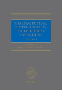 Cover image: Pharmaceutical, Biotechnology and Chemical Inventions 1st edition 9780199289011