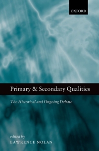 Imagen de portada: Primary and Secondary Qualities 1st edition 9780199556151
