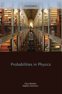 Imagen de portada: Probabilities in Physics 1st edition 9780199577439