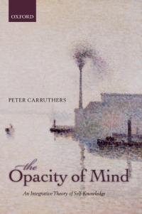 Cover image: The Opacity of Mind 9780199596195