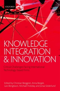 Omslagafbeelding: Knowledge Integration and Innovation 1st edition 9780199693924