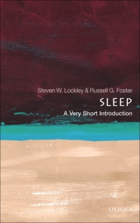 Cover image: Sleep: A Very Short Introduction 9780199587858
