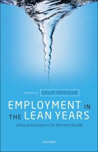 Cover image: Employment in the Lean Years 1st edition 9780199605446