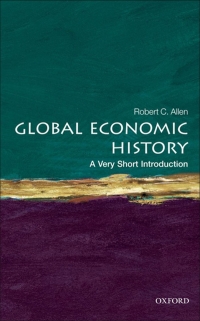 Cover image: Global Economic History: A Very Short Introduction 9780199596652