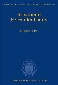 Cover image: Advanced Ferroelectricity 9780199570942