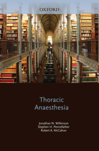 Imagen de portada: Thoracic Anaesthesia 1st edition 9780199563098