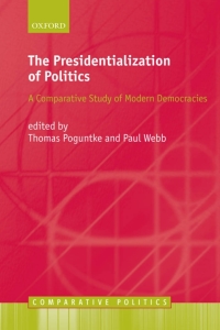 Omslagafbeelding: The Presidentialization of Politics 1st edition 9780199218493