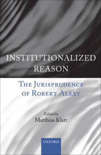 Cover image: Institutionalized Reason 1st edition 9780199582068
