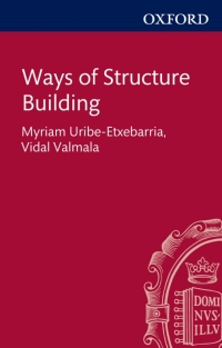 صورة الغلاف: Ways of Structure Building 1st edition 9780199644933