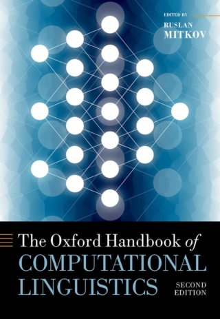 Cover image: The Oxford Handbook of Computational Linguistics 2nd edition 9780191625541