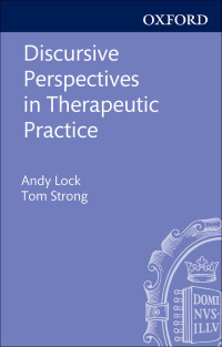 صورة الغلاف: Discursive Perspectives in Therapeutic Practice 1st edition 9780199592753