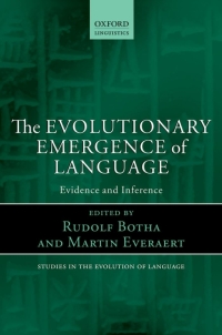 Imagen de portada: The Evolutionary Emergence of Language 1st edition 9780199654857