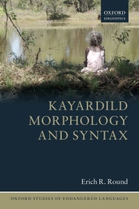 Cover image: Kayardild Morphology and Syntax 9780199654871