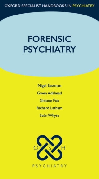 表紙画像: Forensic Psychiatry 9780199562824