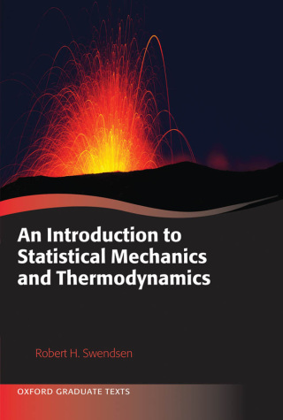 Cover image: An Introduction to Statistical Mechanics and Thermodynamics 9780191626982