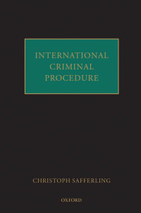 Titelbild: International Criminal Procedure 9780199562886