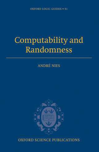 Titelbild: Computability and Randomness 9780199230761