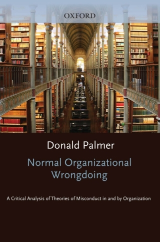 Cover image: Normal Organizational Wrongdoing 9780199677429