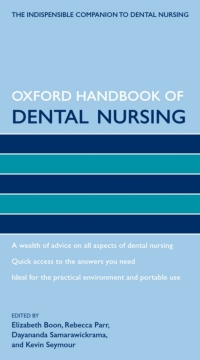 صورة الغلاف: Oxford Handbook of Dental Nursing 1st edition 9780199235902