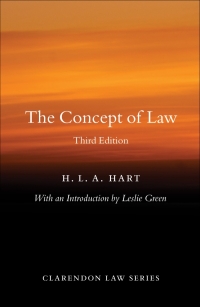 Cover image: The Concept of Law 3rd edition 9780199644704