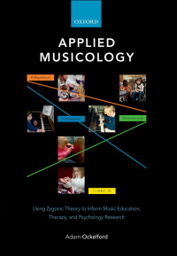 Cover image: Applied Musicology 9780191630309