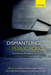 Cover image: Dismantling Public Policy 1st edition 9780198714781