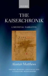 Imagen de portada: The Kaiserchronik 9780199656998