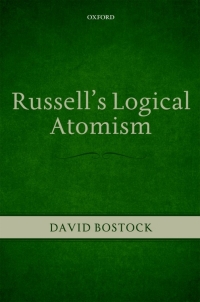 Cover image: Russell's Logical Atomism 9780199651443