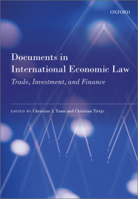 Cover image: Documents in International Economic Law 9780199658053