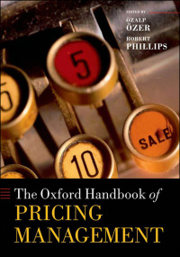 Cover image: The Oxford Handbook of Pricing Management 1st edition 9780198714811