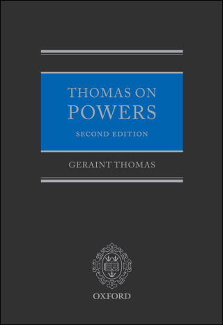 Imagen de portada: Thomas on Powers 2nd edition 9780199539697