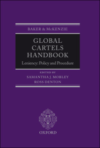 Cover image: Global Cartels Handbook 1st edition 9780199641000
