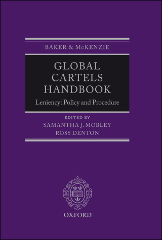 صورة الغلاف: Global Cartels Handbook 1st edition 9780199641000
