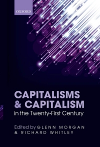 Imagen de portada: Capitalisms and Capitalism in the Twenty-First Century 1st edition 9780198708780